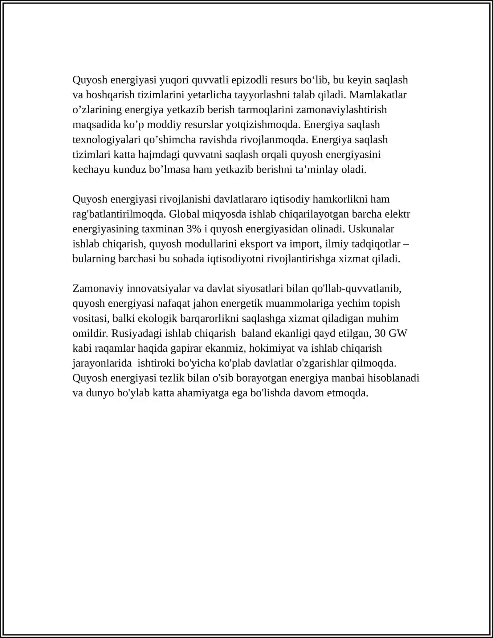 Qayta tilanuvchi energiya texnologiyalari 4