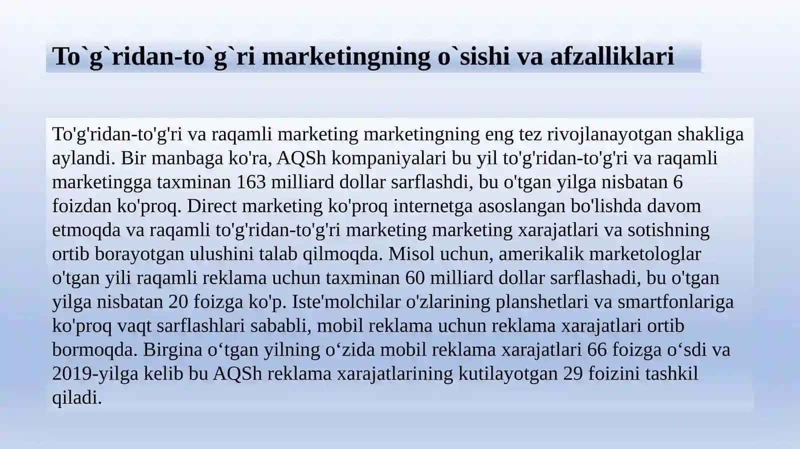 The principles of Marketing 4
