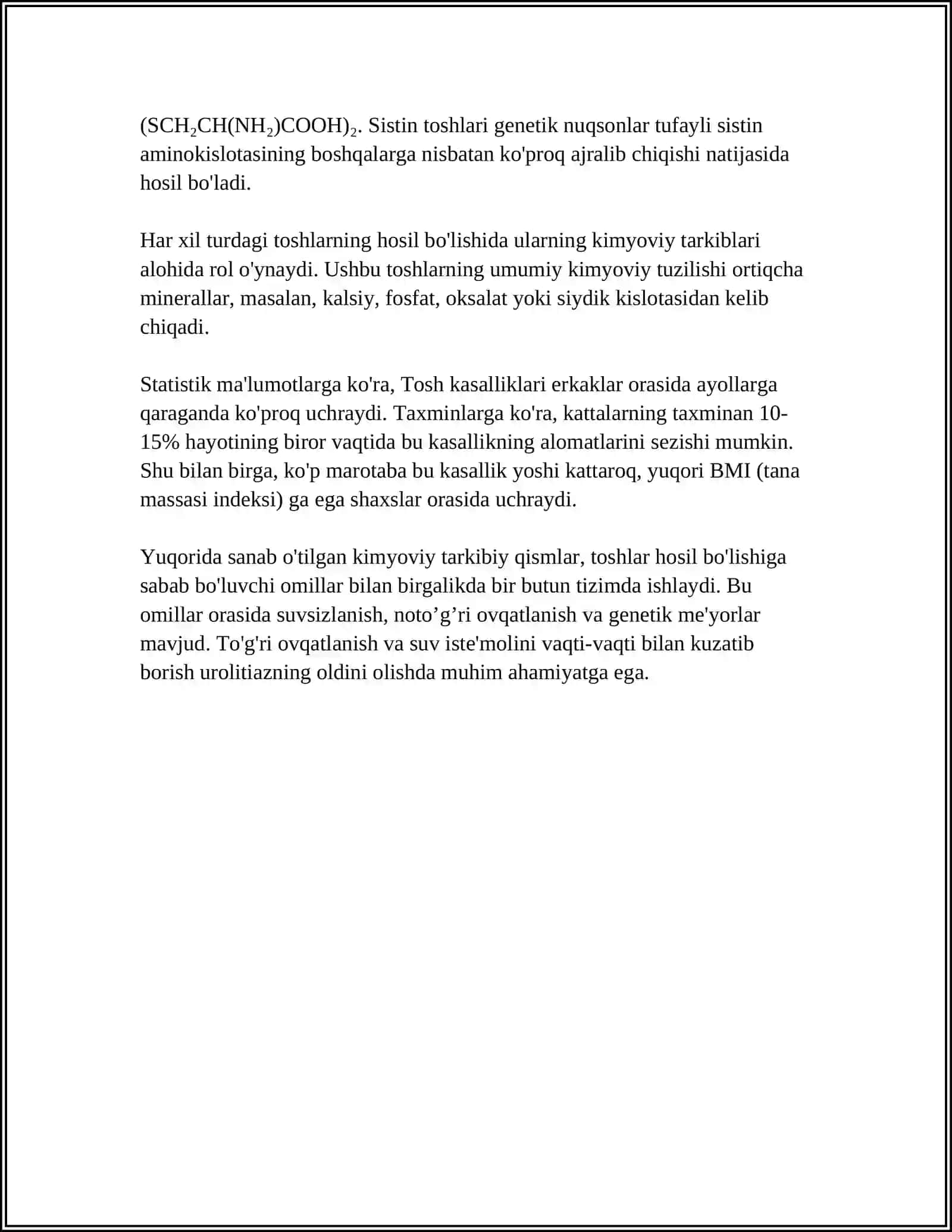 TOSH KASALLIKLARINING KIMYOVIY XOSSALARI 4