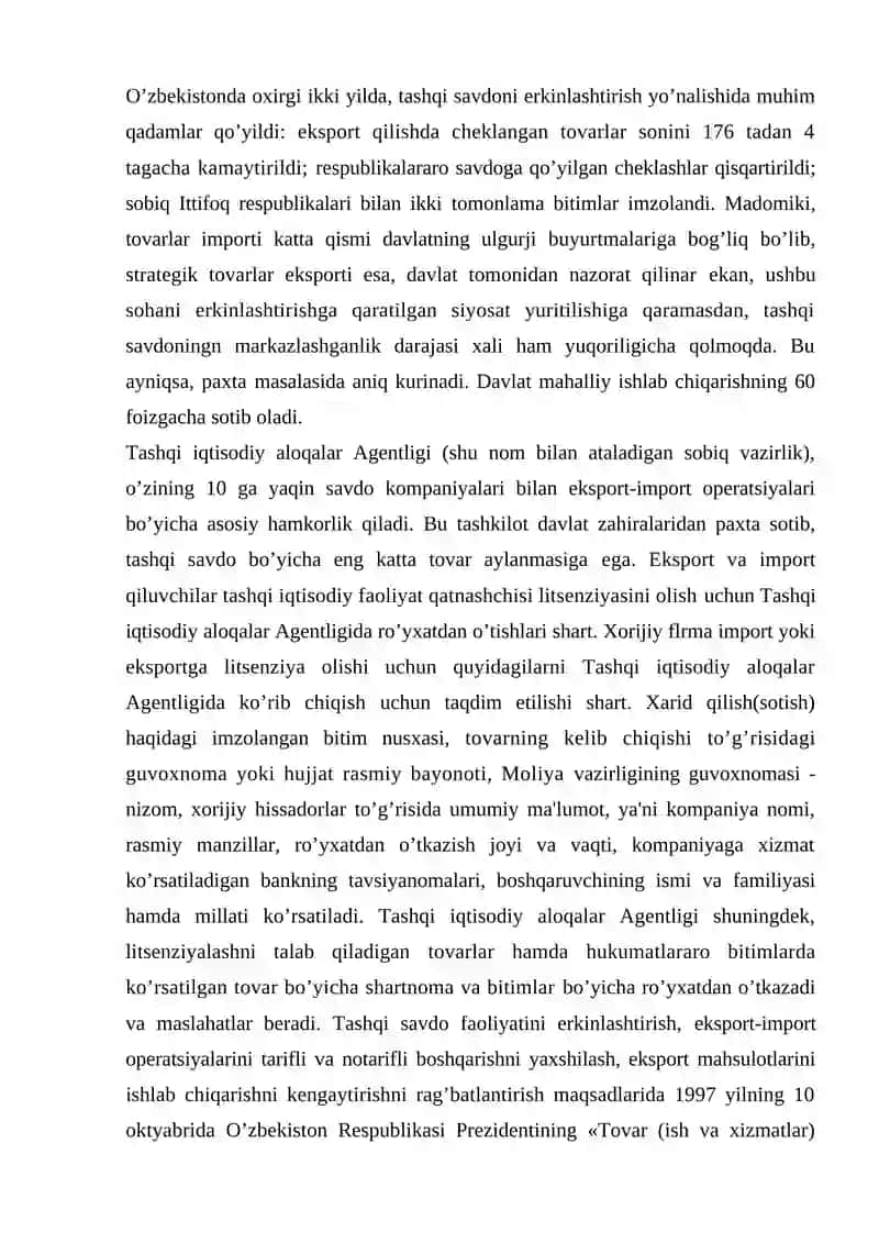 Xalqaro savdoni moliyalashtirish 4