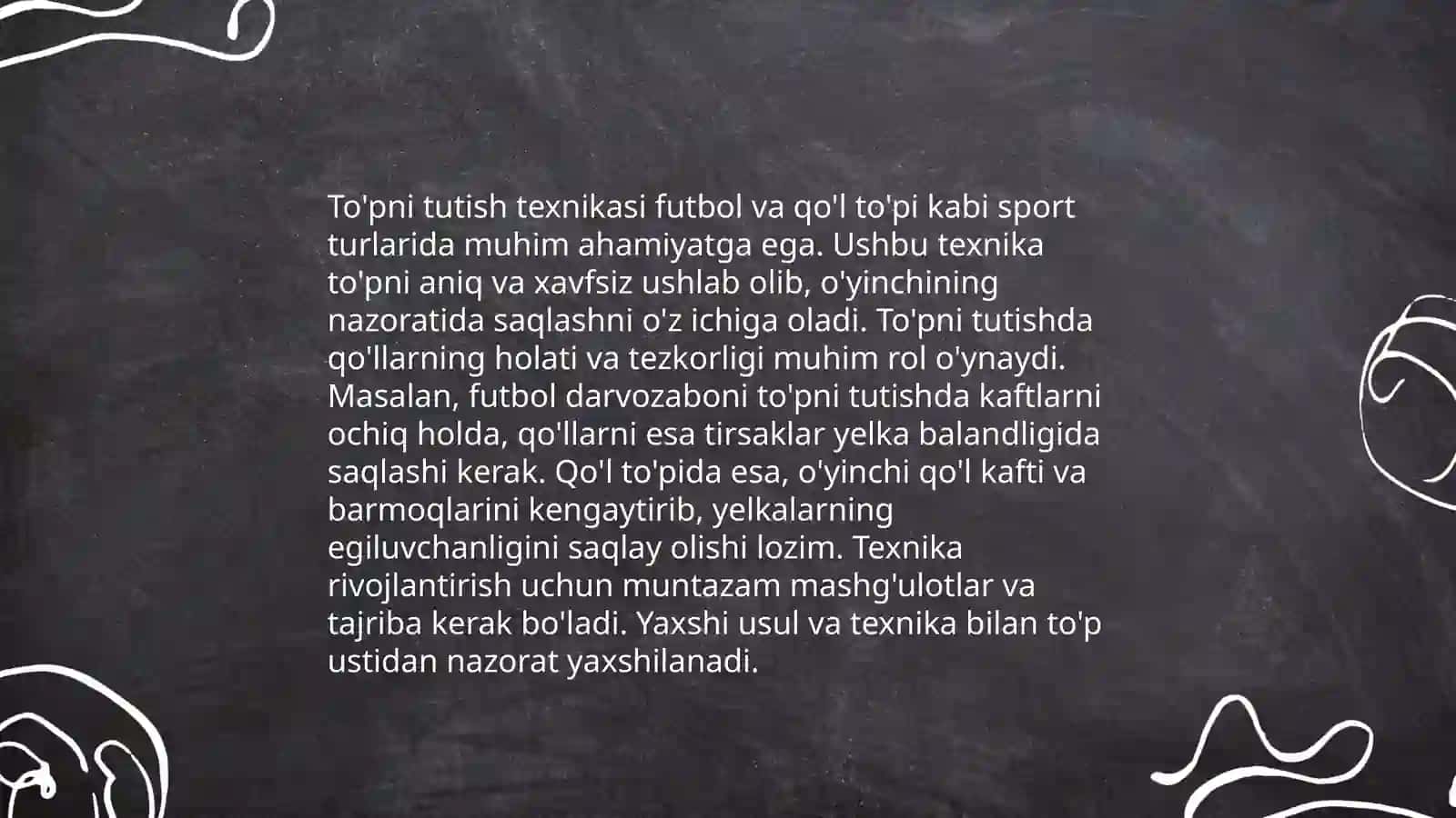 Darvozabon texnikasi tasnifi 4