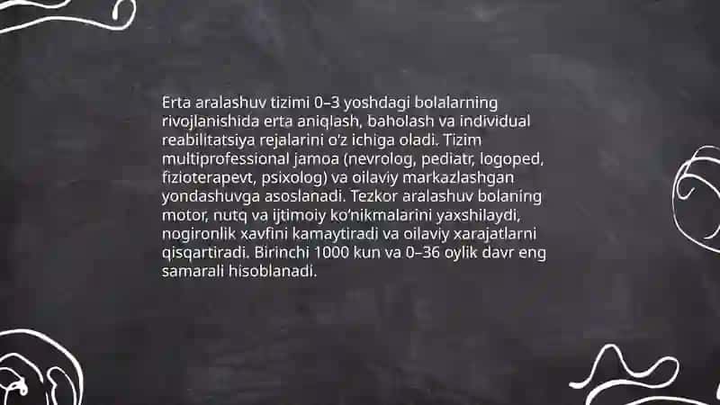 Ilk yoshdagi bolalarning reabilitatsiyasi 4