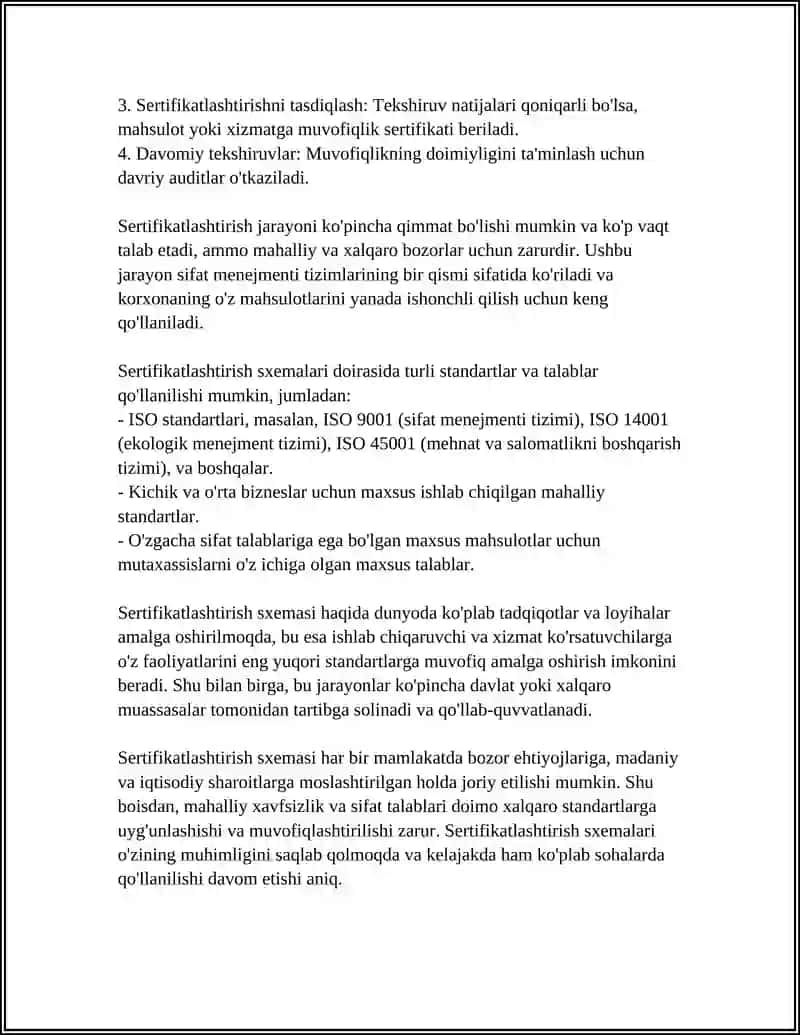 SERTIFIKATLASHTIRISH SXEMALARI 4