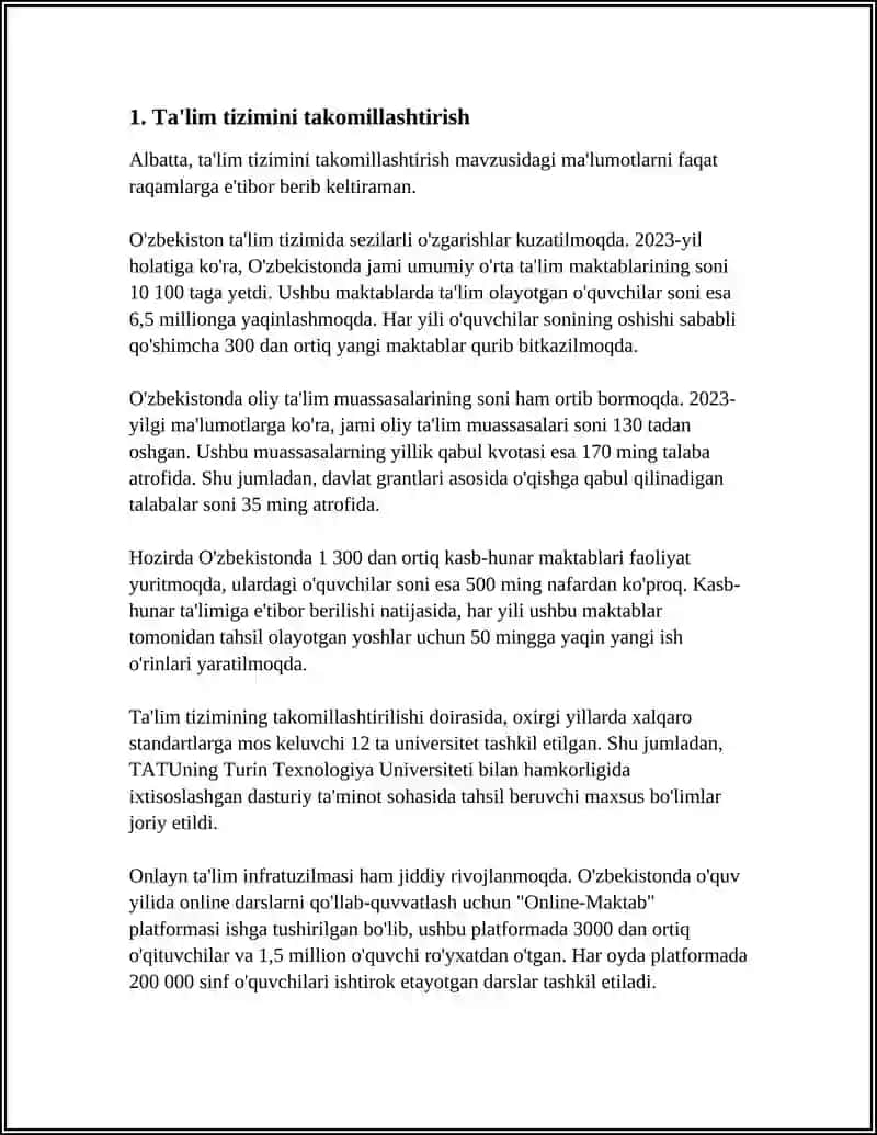 YOSHLARGA OID DAVLAT SIYOSATINING USTUVOR YO'NALISHLARI 4