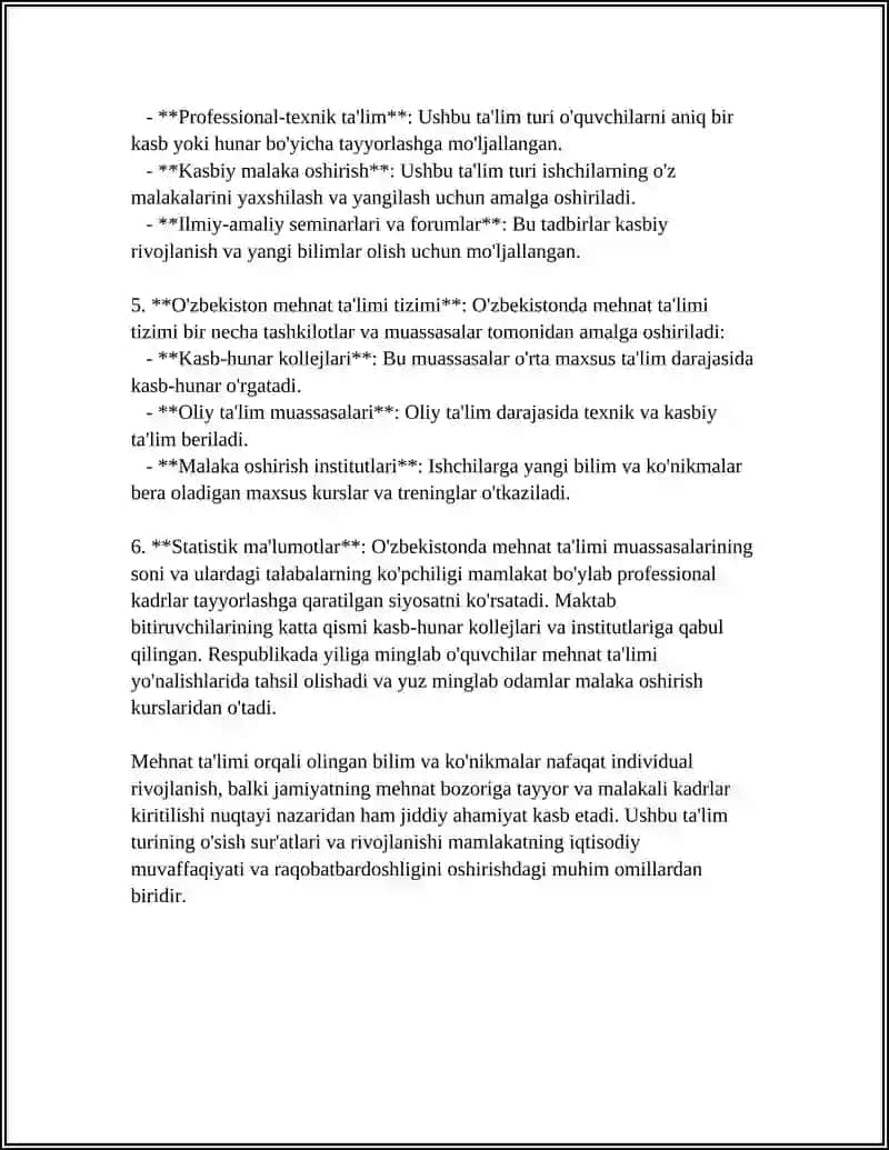 MEHNAT TAʼLIMINING SHAKL VA METODLARI 4