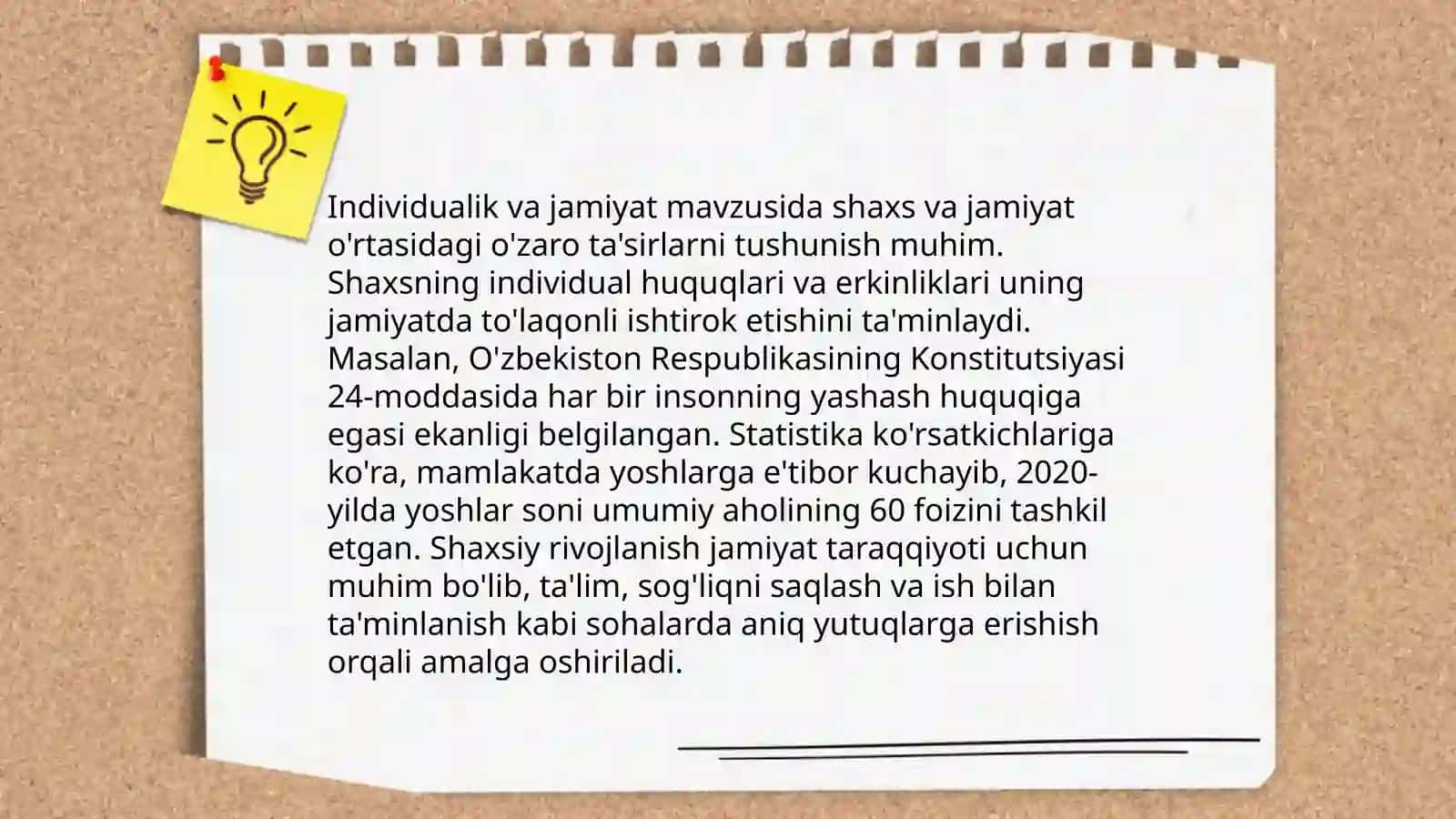 Individ shaxs individuallik 4