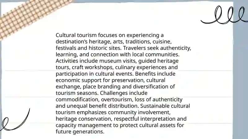 Sustainable tourism 4