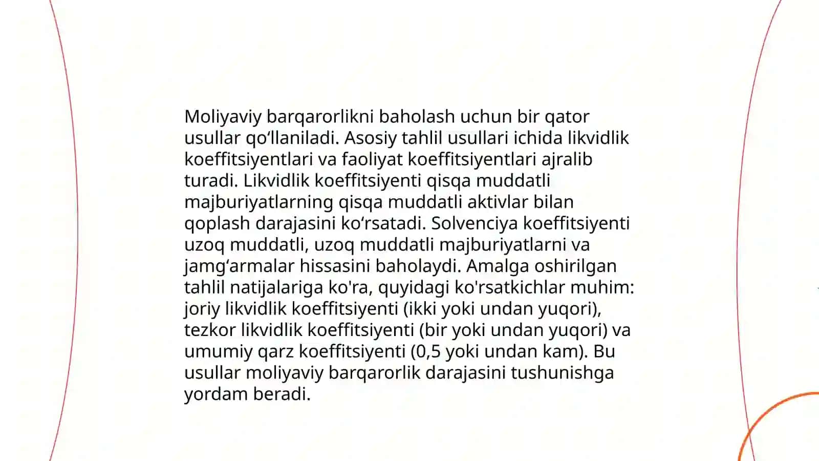 Iqtisodiy tahlil va moliyaviy boshqarish 4