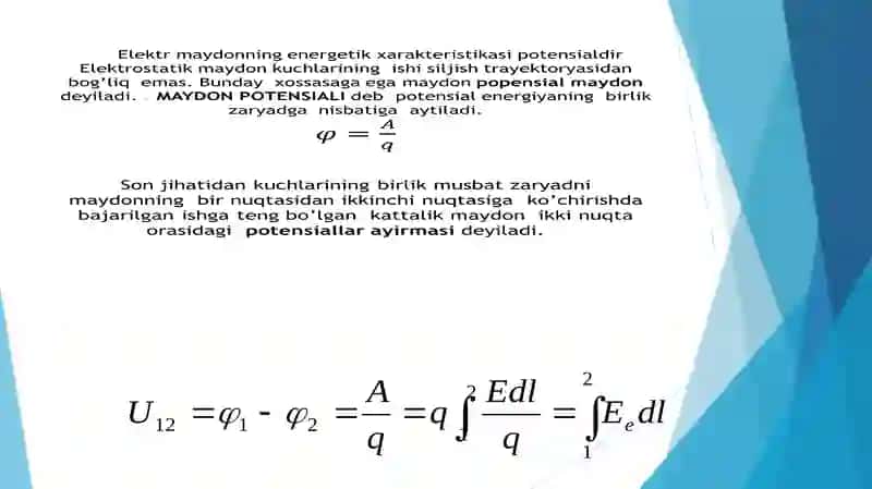 ELEKTR HODISALAR VA BIOELEKTROMAGNETIZM 4