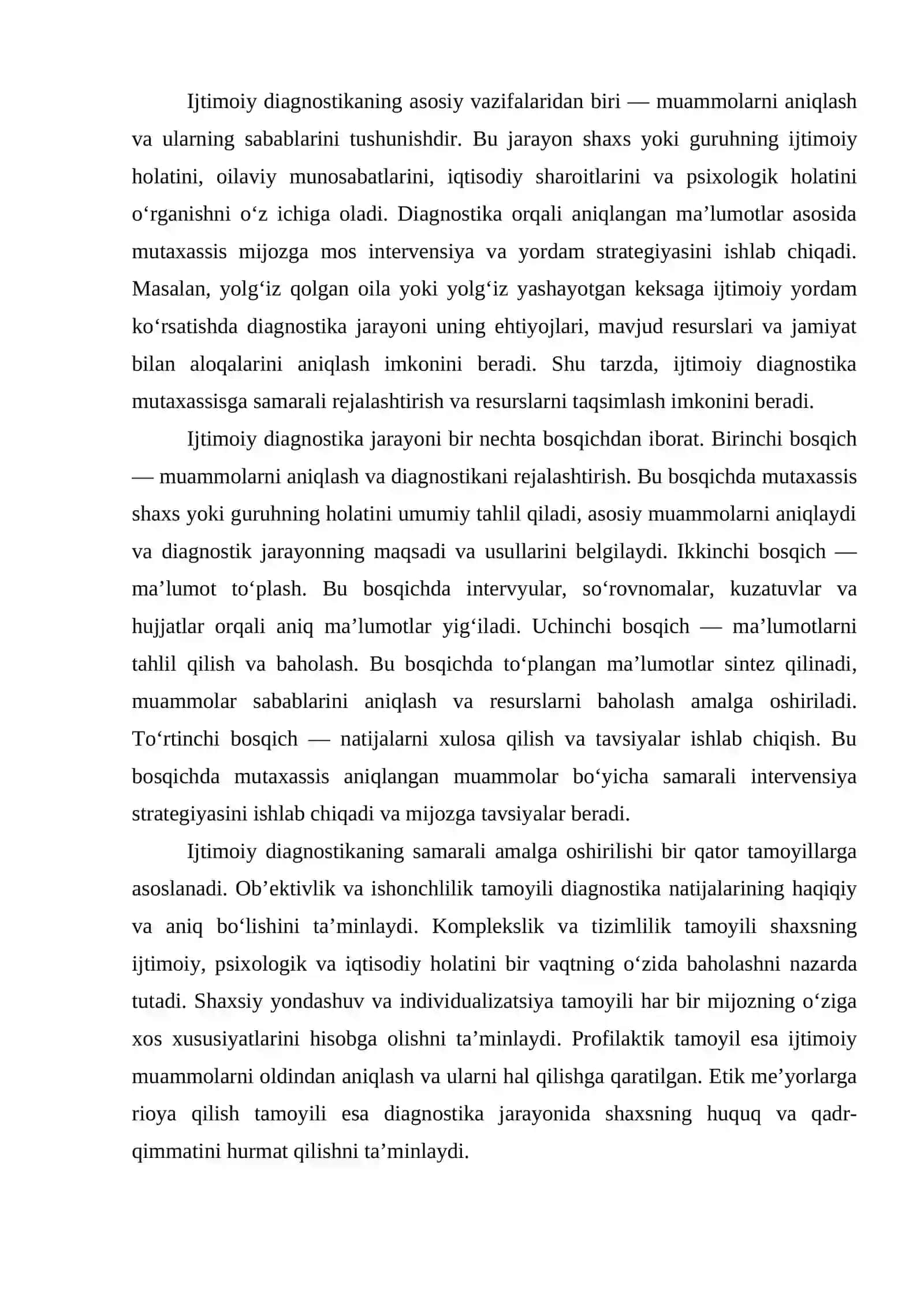 Ijtimoiy diagnostika tamoyillari 4
