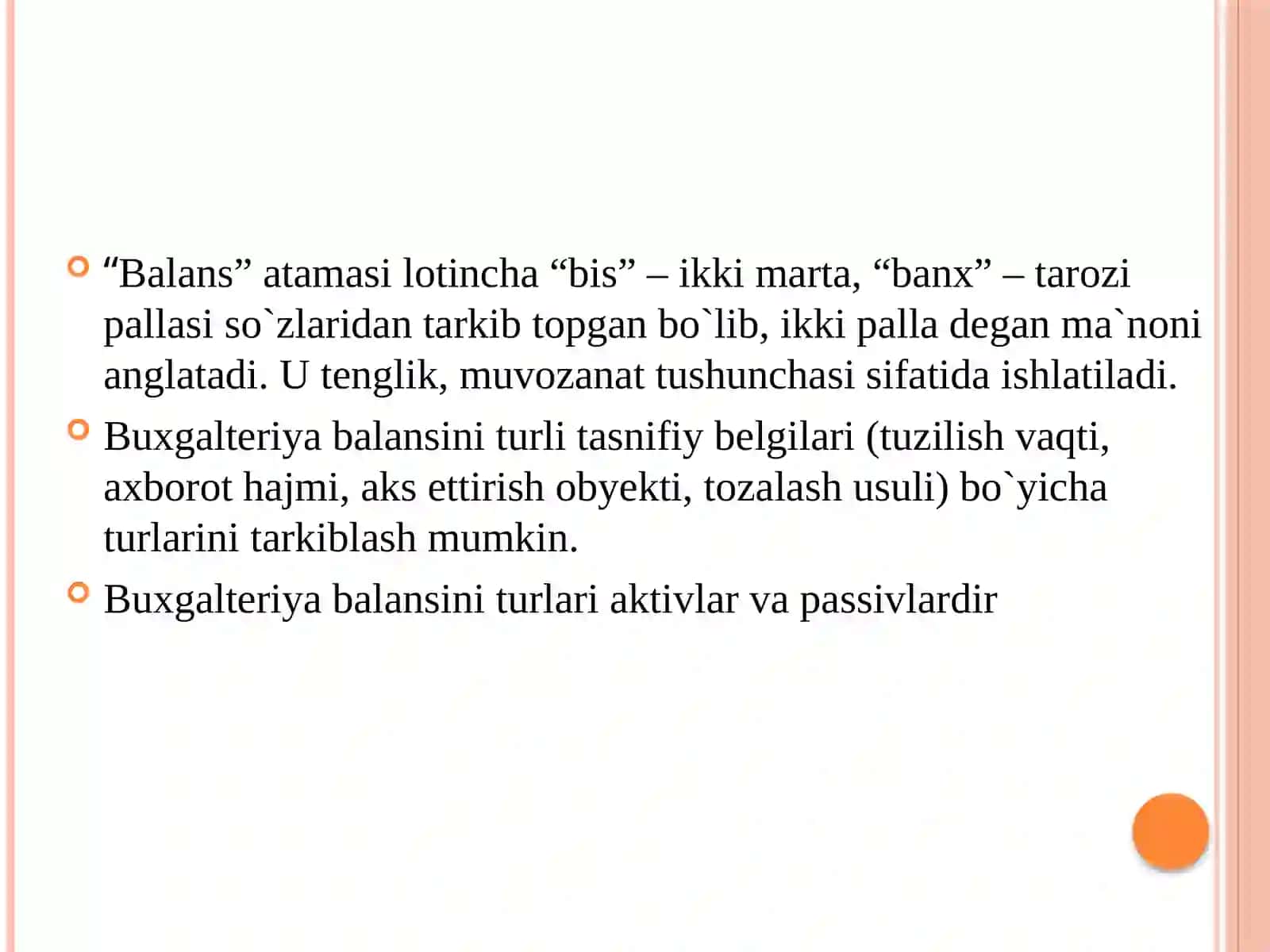 MOLIYAVIY HISOBOT TAHLILI FANI 4