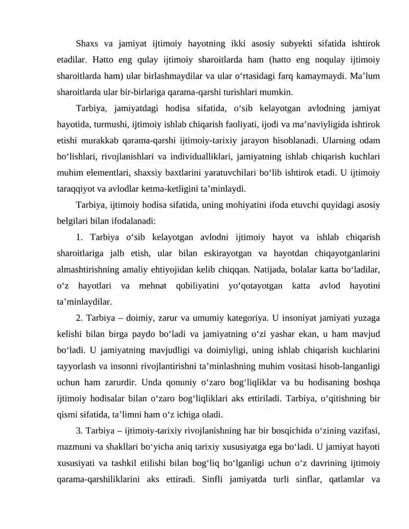 Boshlang'ich ta'lim tizimida tarbiyaviy ishlarni tashkil etish 4
