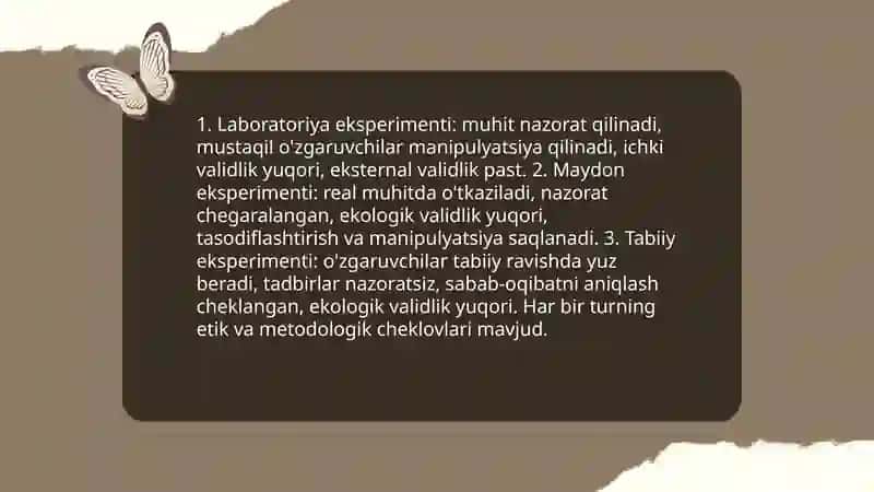 Psixalogiyada ekismiriment metodi 4