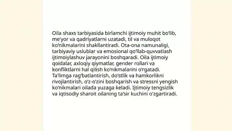 Shaxsning rivojlanishi va tarbiyasining nazariy asoslari 4