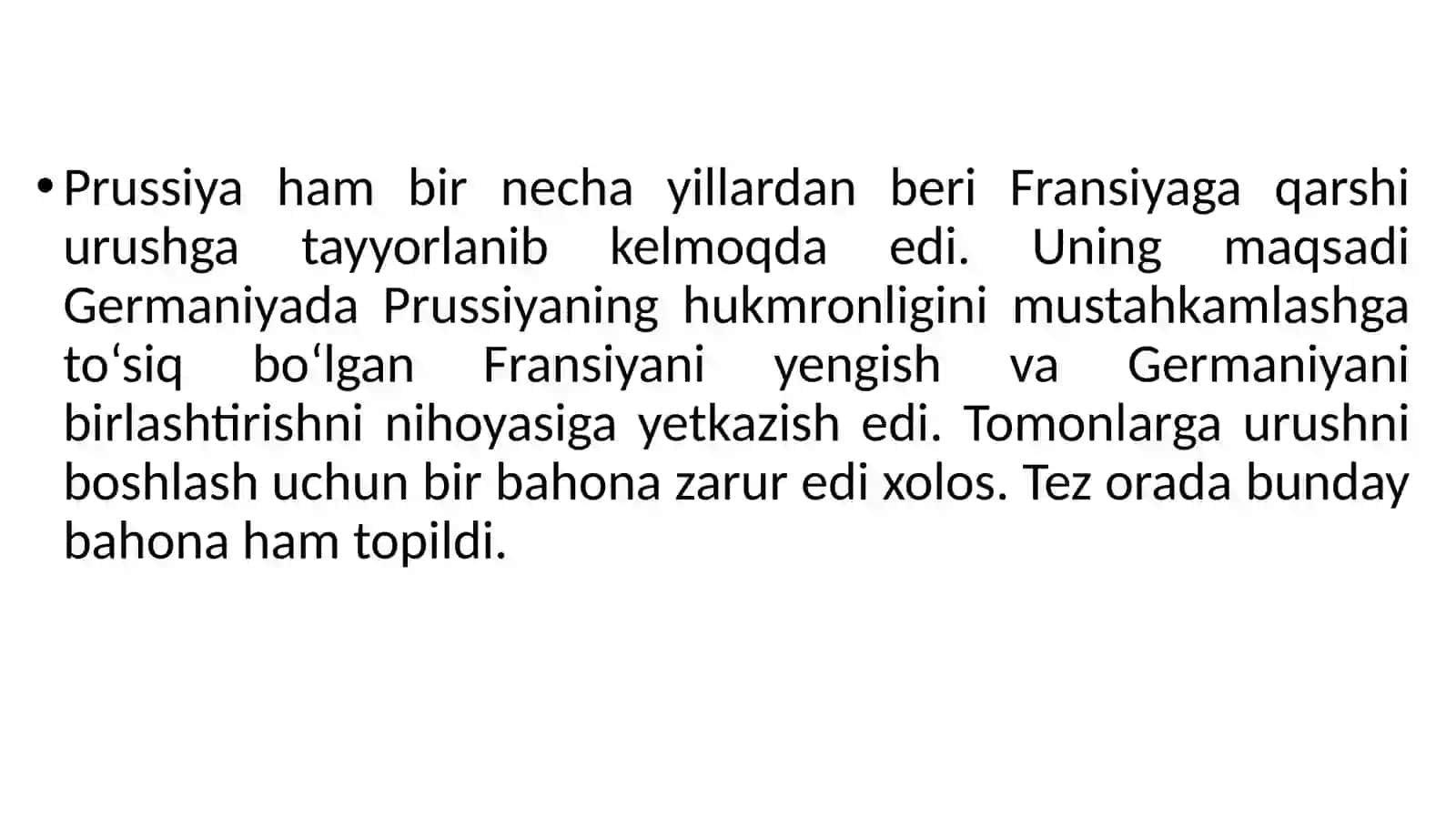 Fransiya—Prussiya urushi va uni yakunlari 4