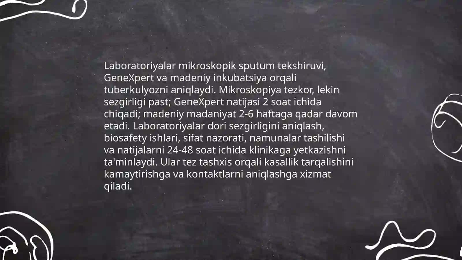 Tuberkulyoz profilaktikasi usullari 4