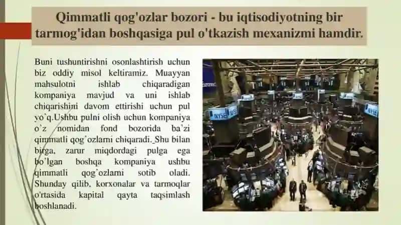 Qimmatli qog’ozlar tushunchasi va Uning turlari 4