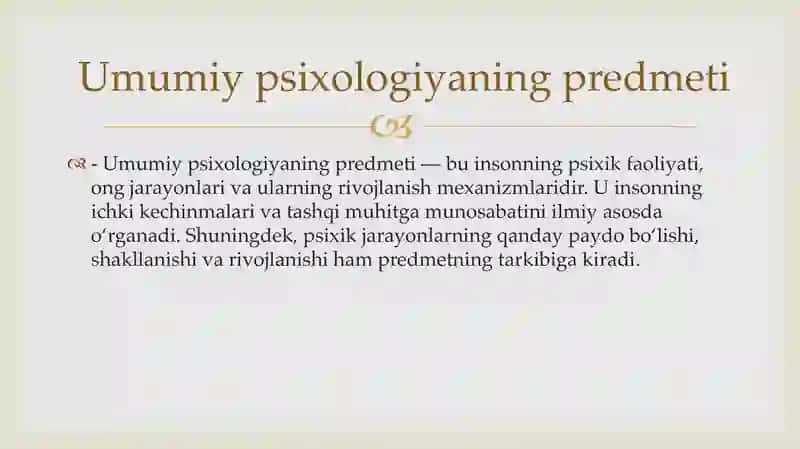 Umumiy Psixologiya 4