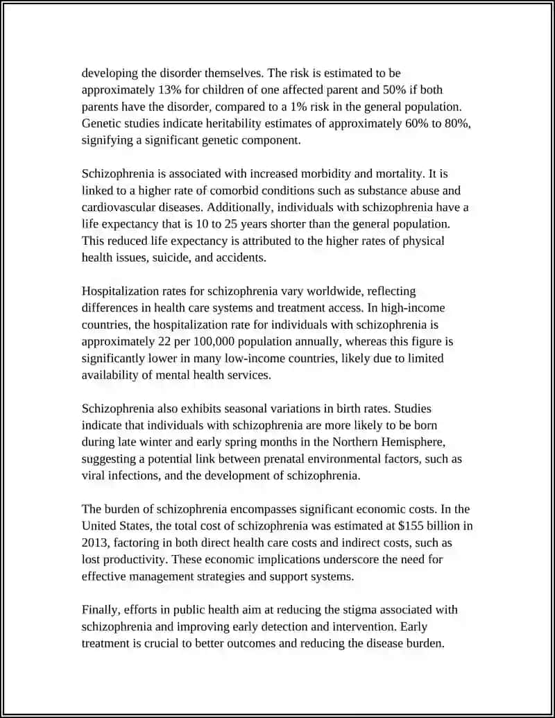 MUSTAQIL ISH: RESEARCH A MENTAL HELATH DISORDER (E.G., SCHIZOPHRENIA ) 4
