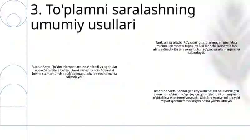 To'Plamlarni Sinflarga Ajratish 4