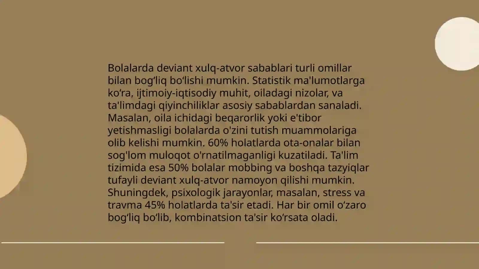 Deviant xulq-atvor turlari va tasnifi 4
