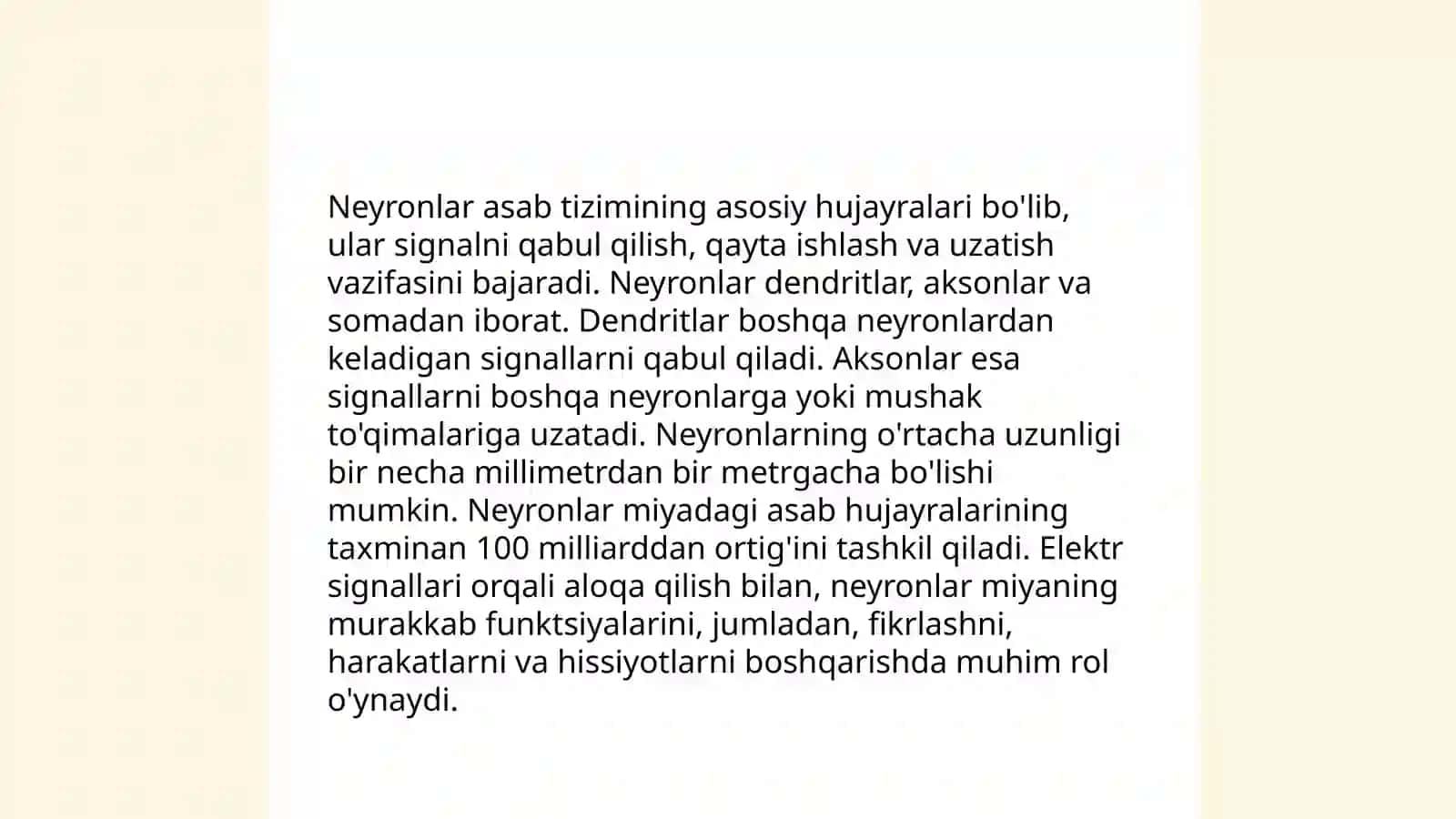 Markaziy nerv sistemasining ahamiyati va mohiyati 4