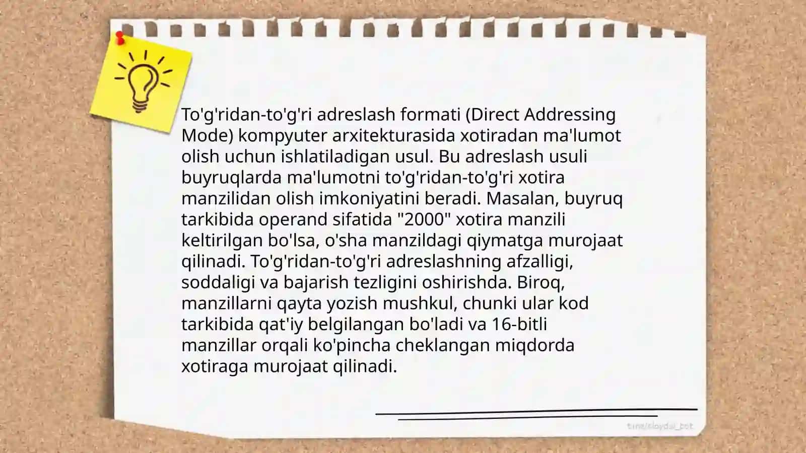 Operanda formatlarining turlari 4