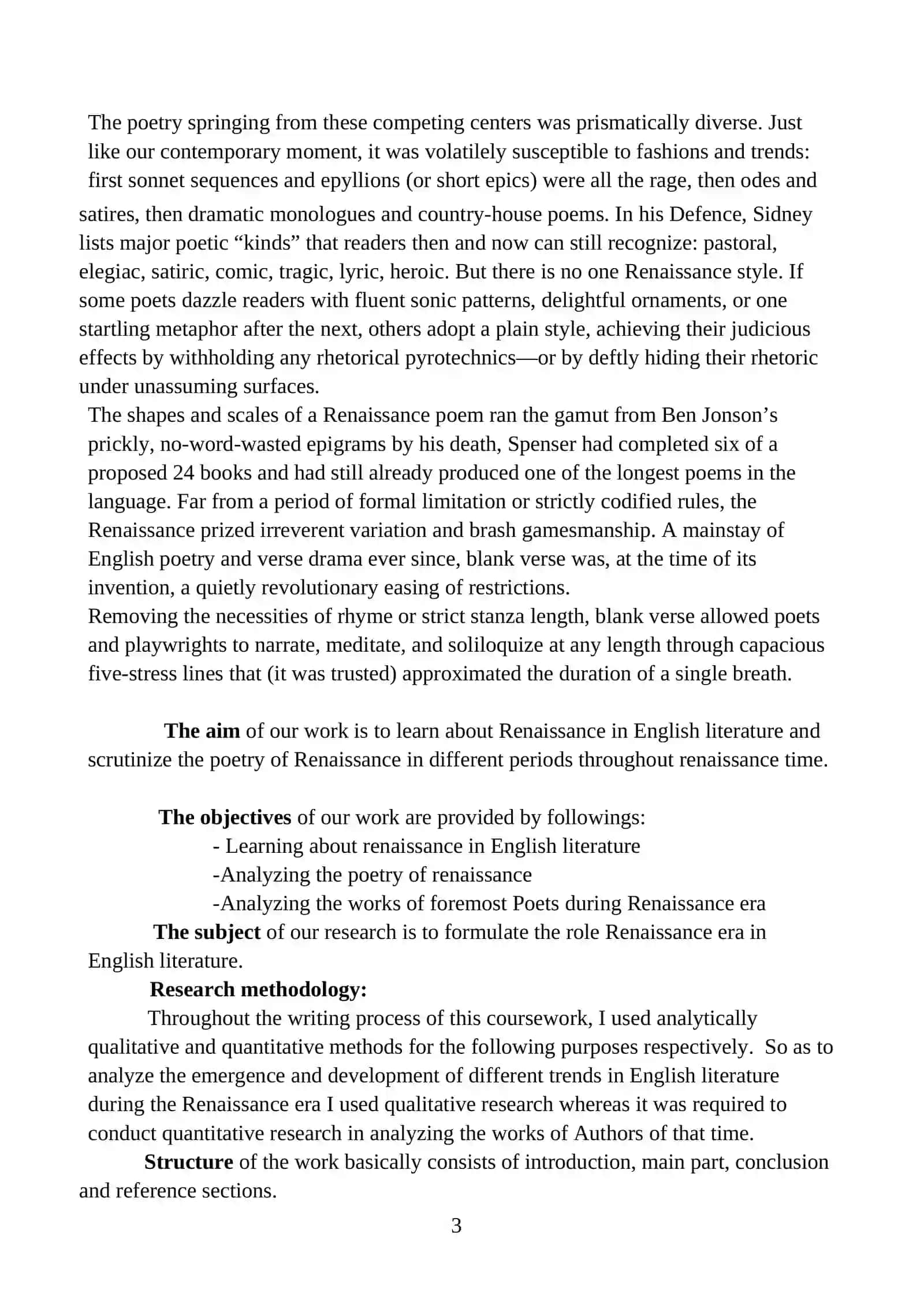 RENAISSANCE IN ENGLISH LITERARURE 4