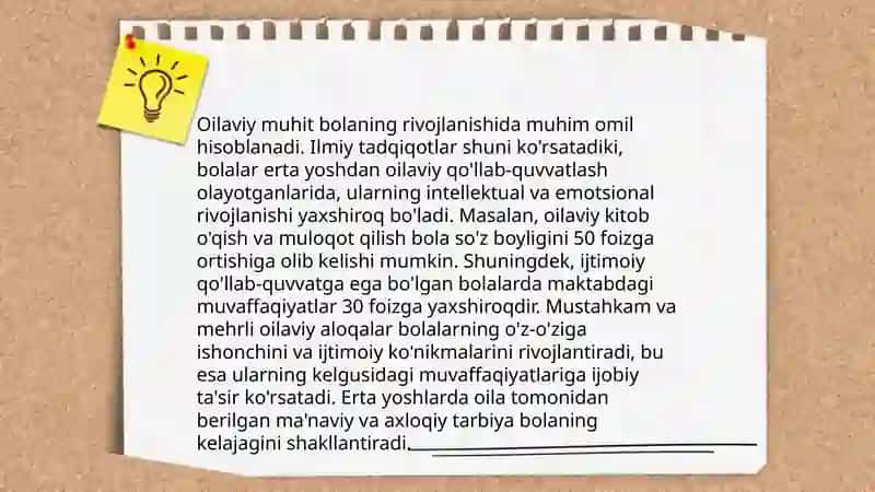 Bolaning sotsiumda rivojlanishi 4