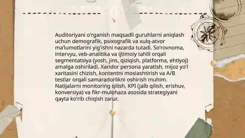 Media kontent yaratish va undan foydalanish 4