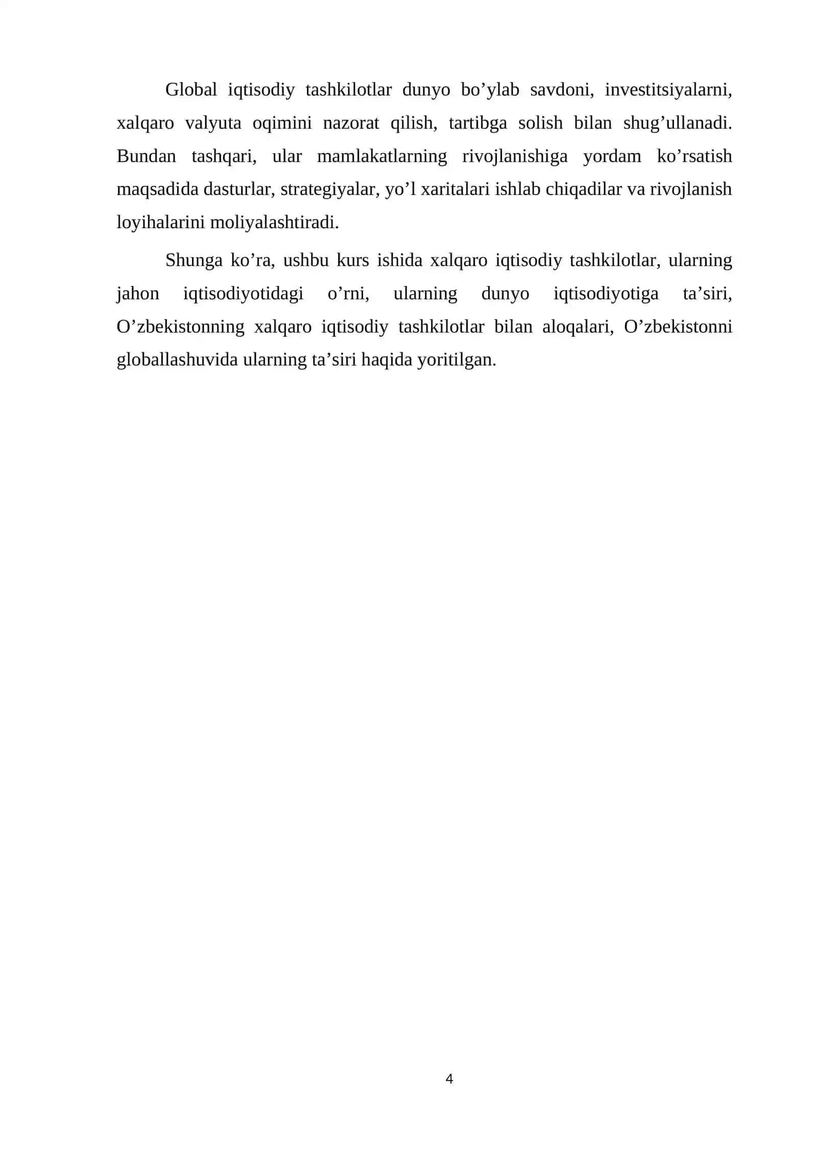 Jahon iqtisodiyoti 4