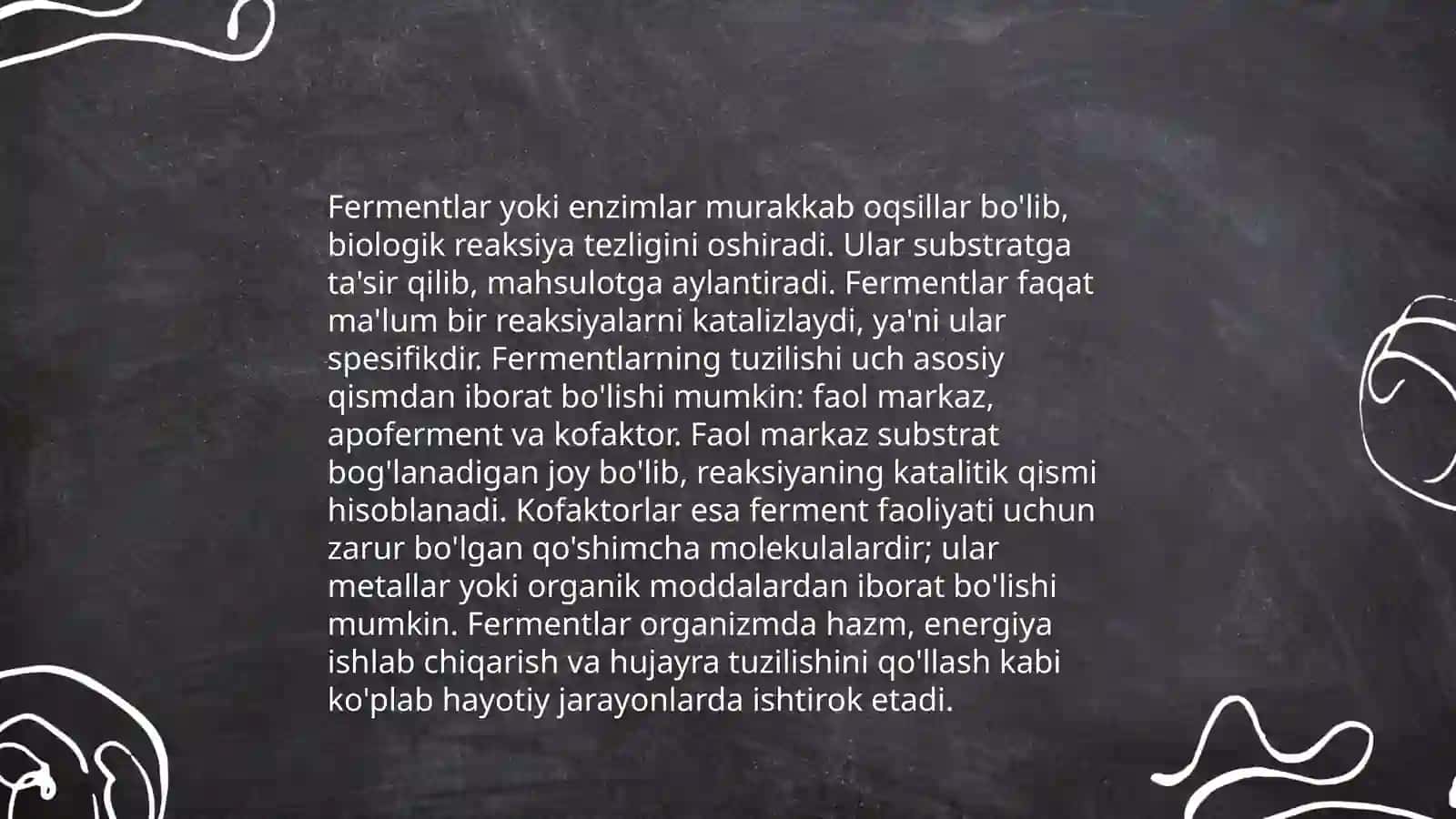 Biologik katalizatorlar 4