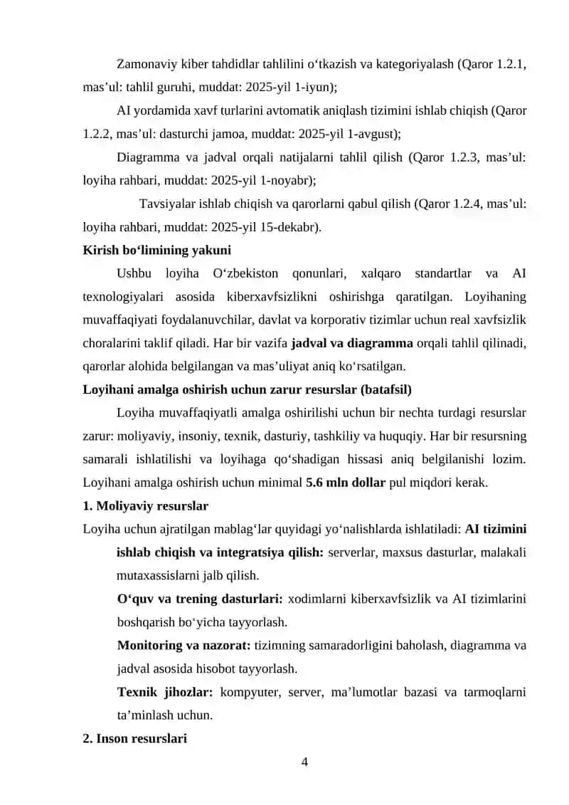 Sun’iy intellekt yordamida ziyonli trafikni filtrlash tizimi 4