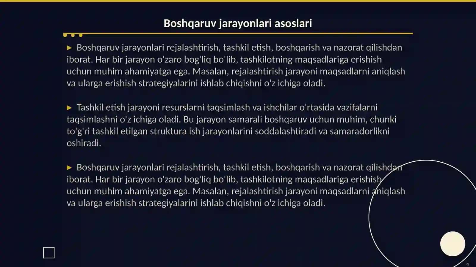 Boshqaruv nazariyasi 4