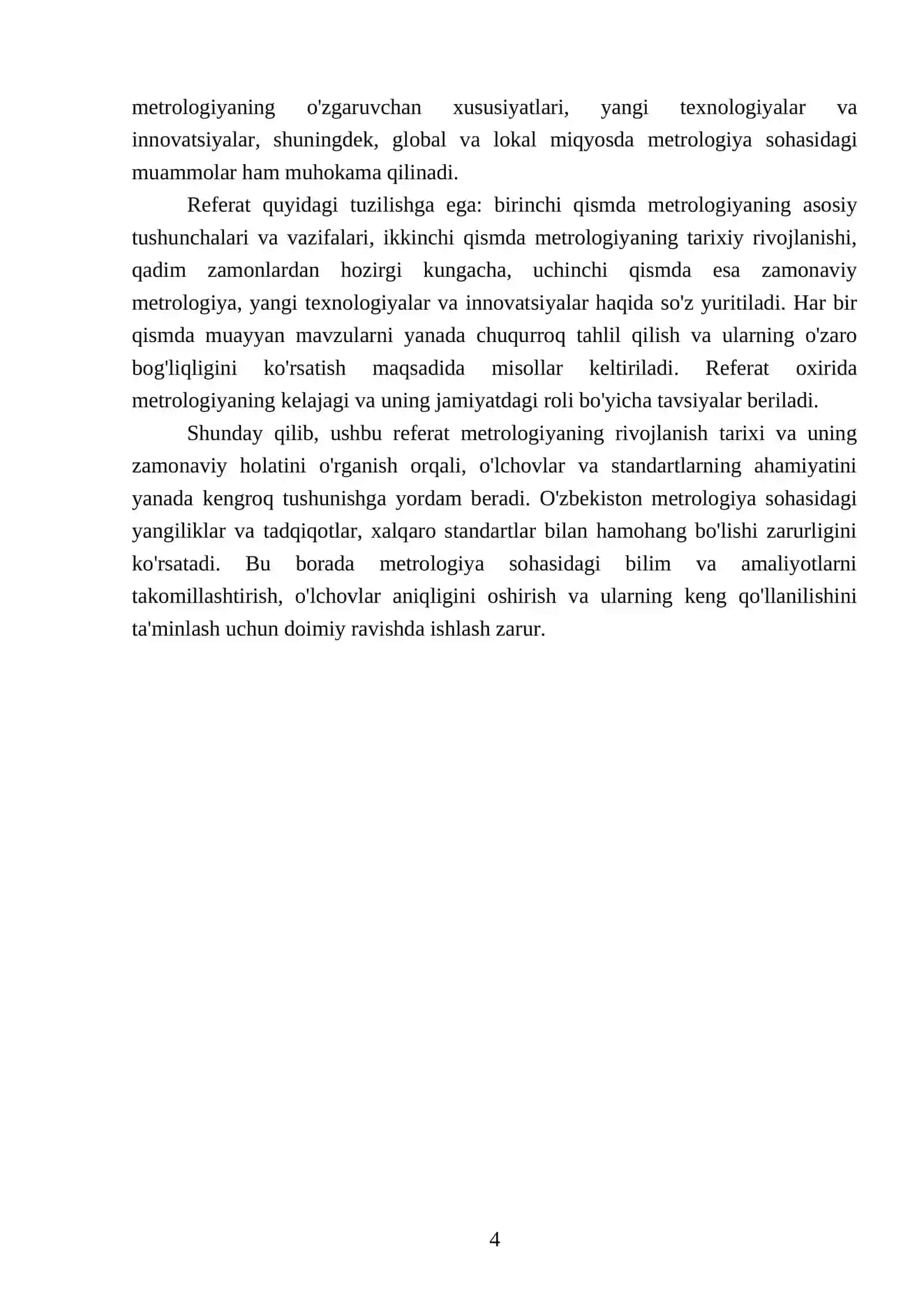 Metrologiyaning rivojlanish tarixi 4