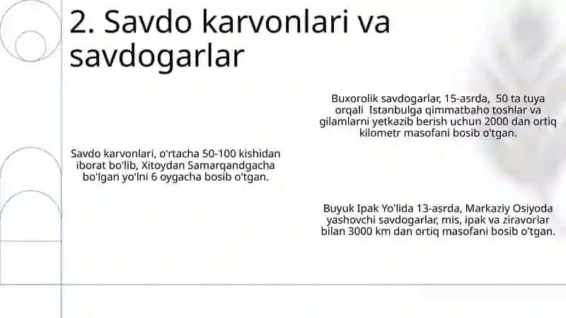 Buyuk ipak yo'li- muloqot va hamkorlik yo'li 4