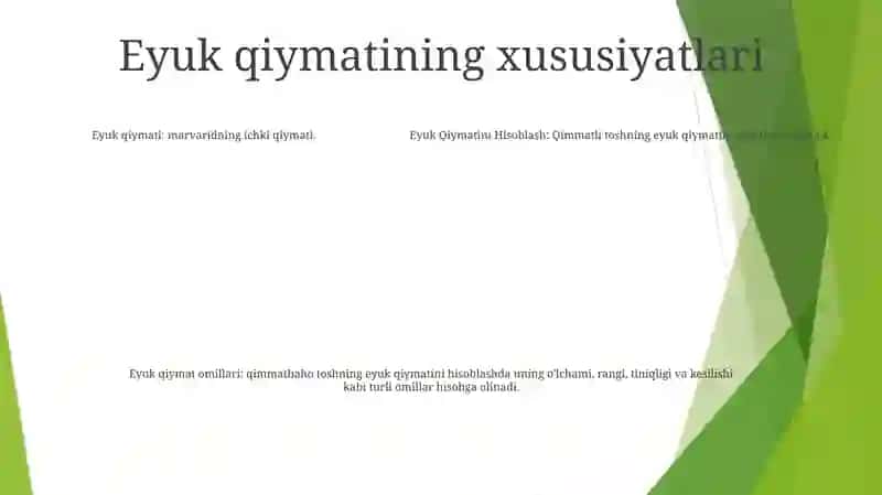 Eyuk Qiymatini Hisoblash 4