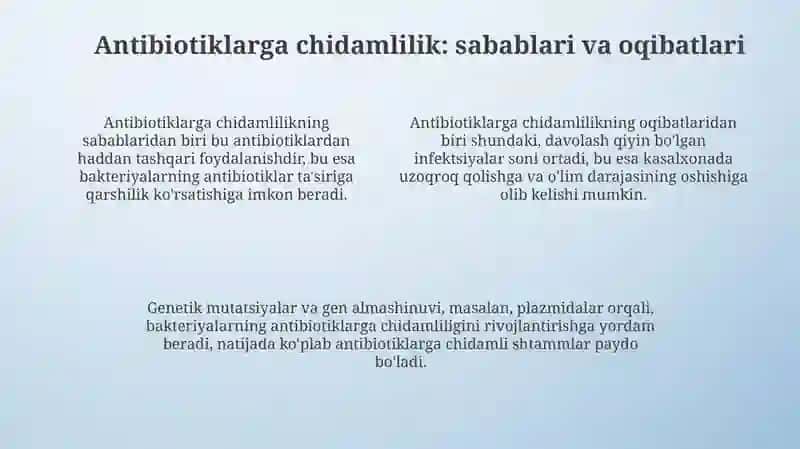 Antibiotics discussion presentation 4