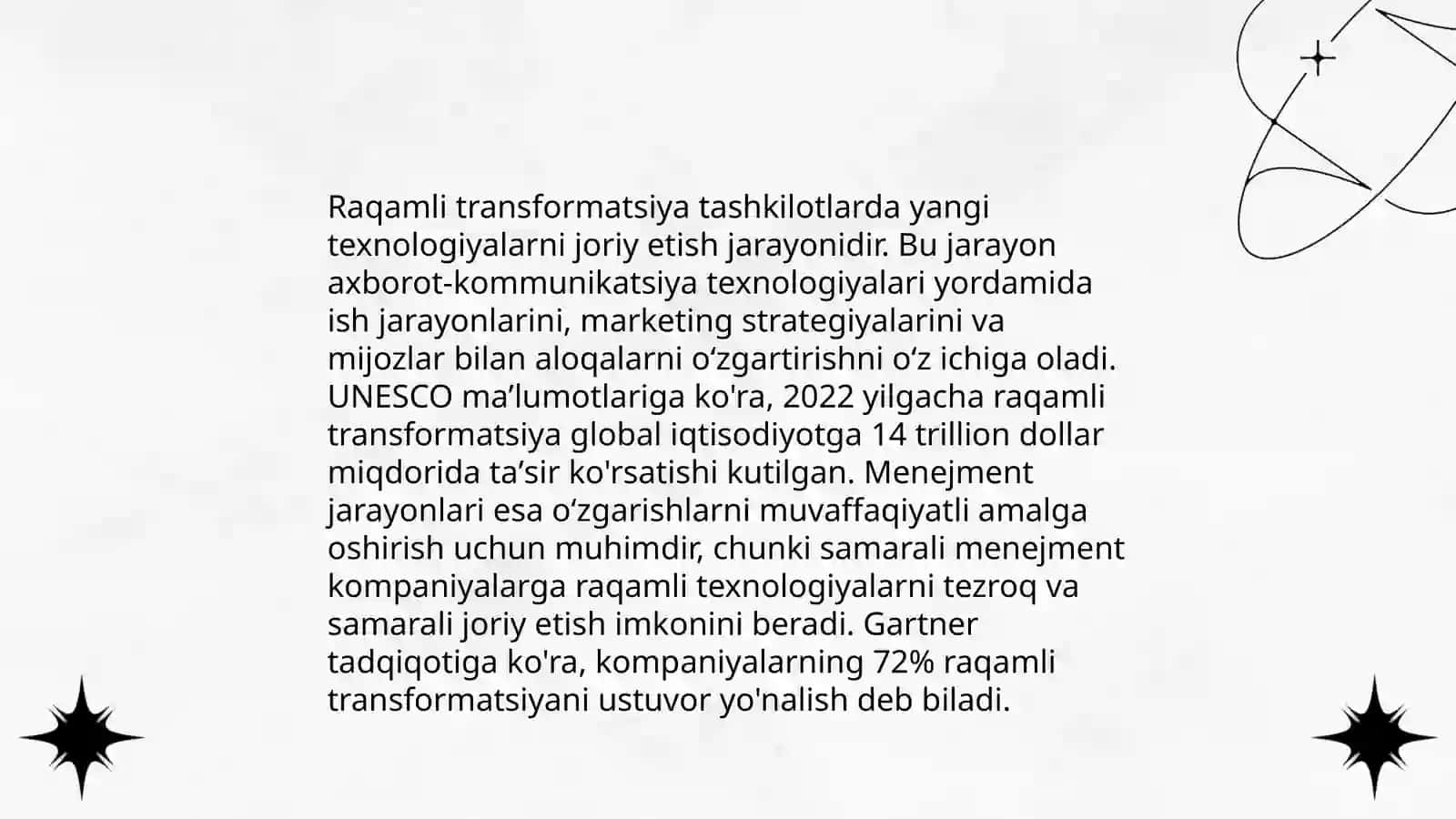 Zamonaviy menejment tamoyillari 4