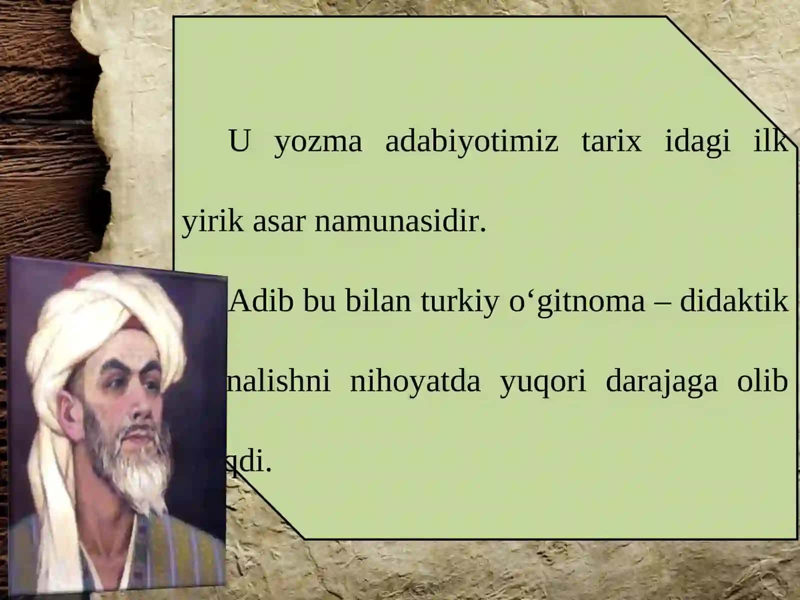 Yusuf Xos Hojib va "Qutadg‘u bilig" 4