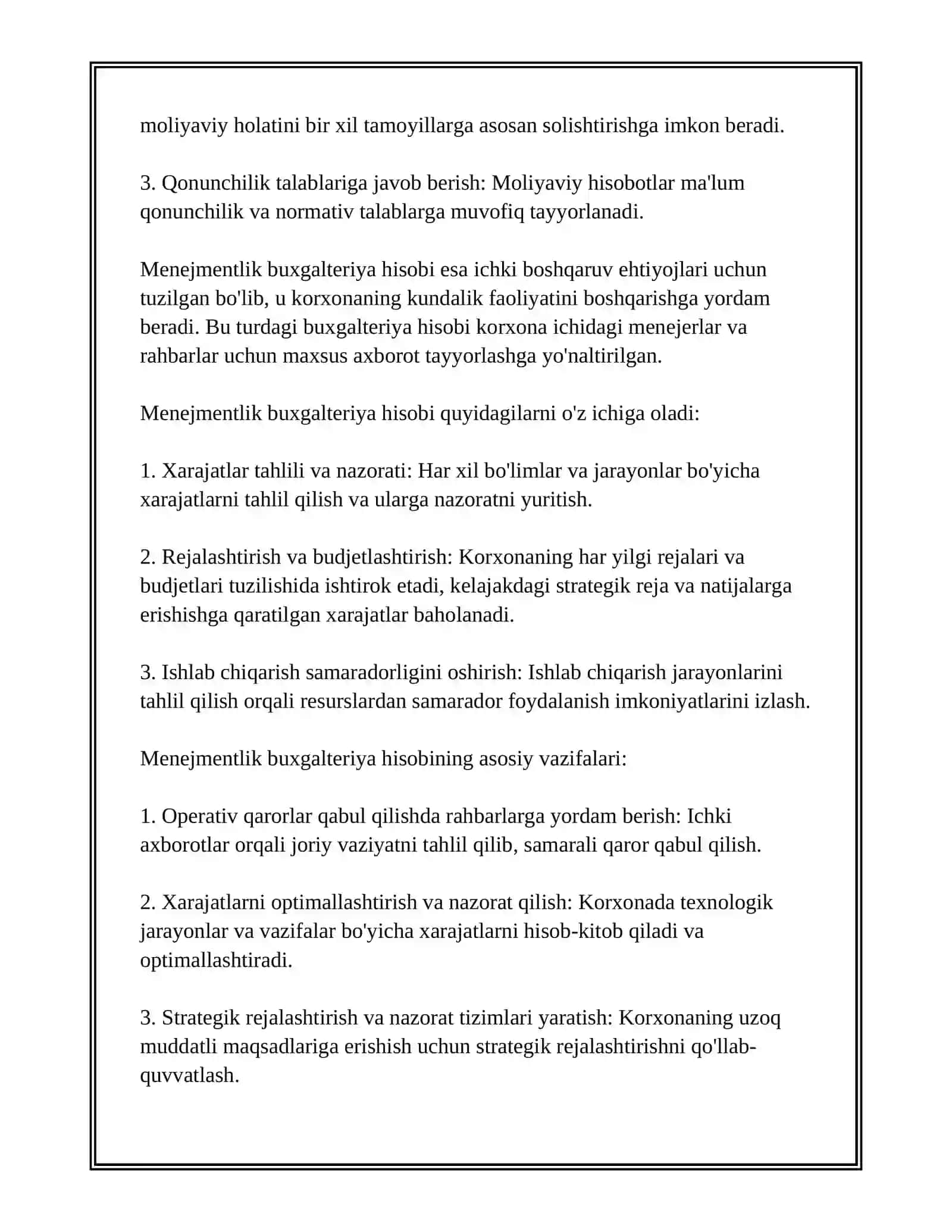 Moliyaviy va menejmentlik buxgalteriya hisobi 4