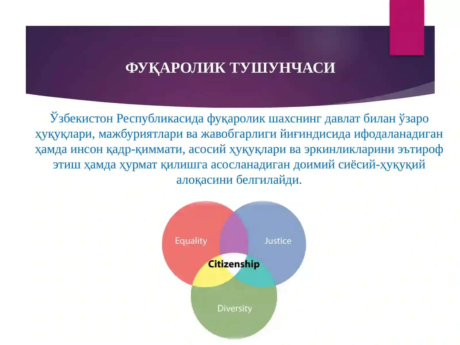 Фуқаролик тушунчаси 4