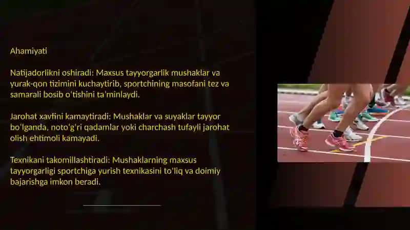 Sportcha yurishda maxsus jismoniy tayyorgarlik 4