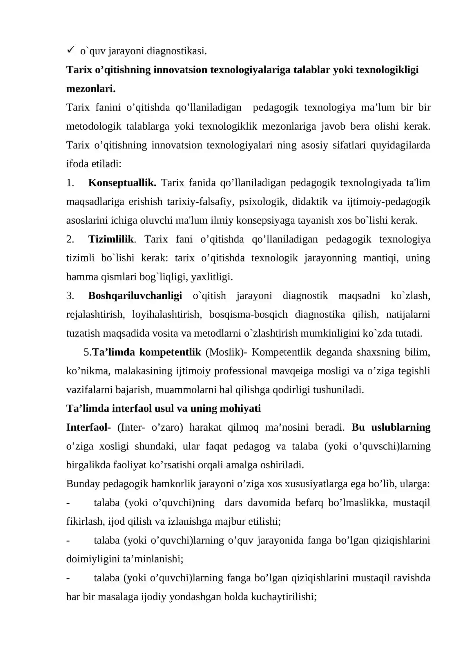 Ta'rix o'qitishda pedagogik va ta'lim texnologiyalari 4