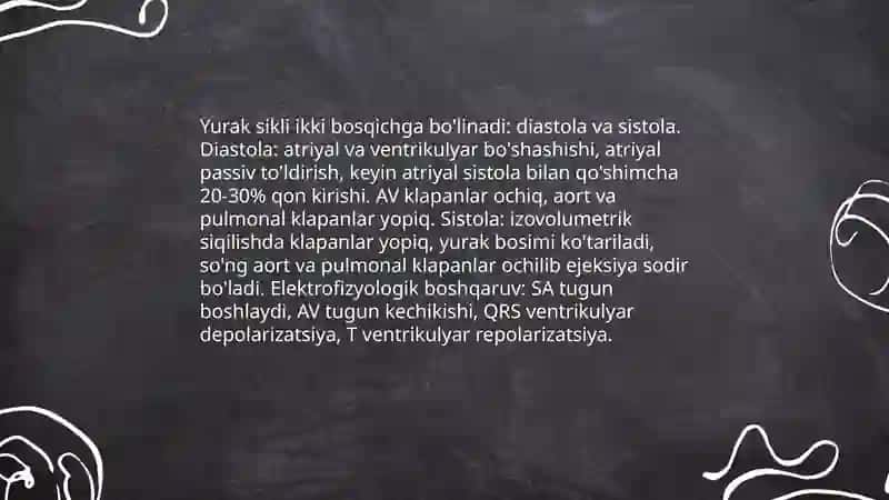 Yurak qon tomir fiziologiyasi 4