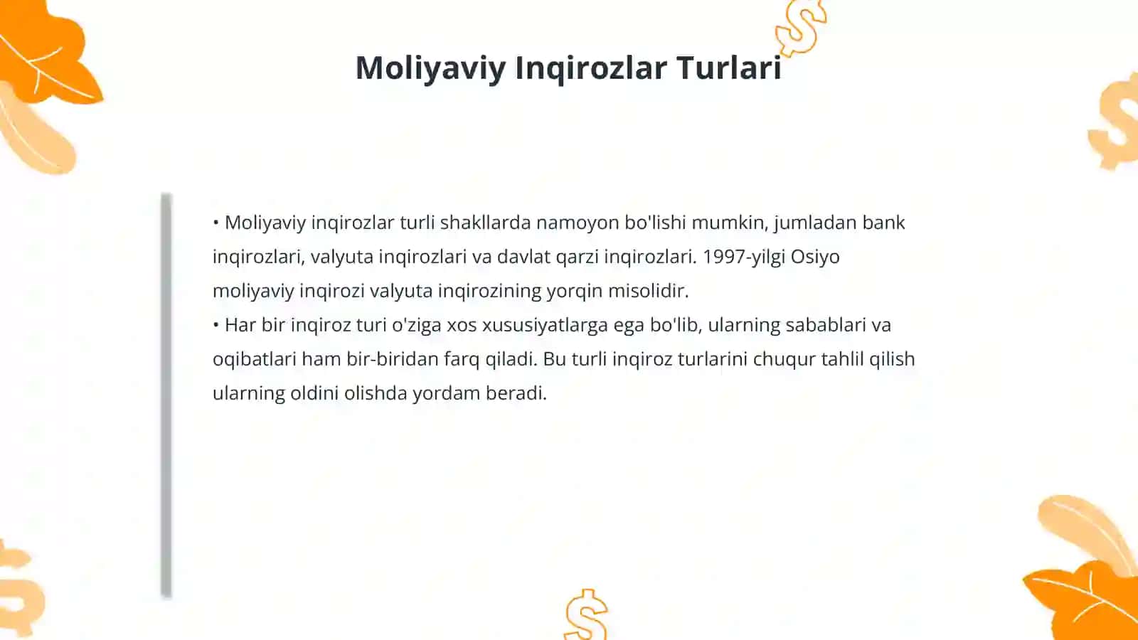 Inqirozga Qarshi Boshqaruv 4