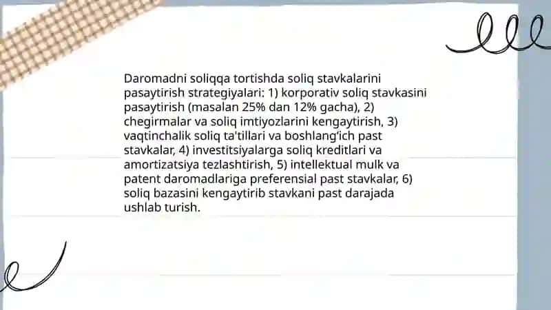 Xalqaro soliq raqobati 4