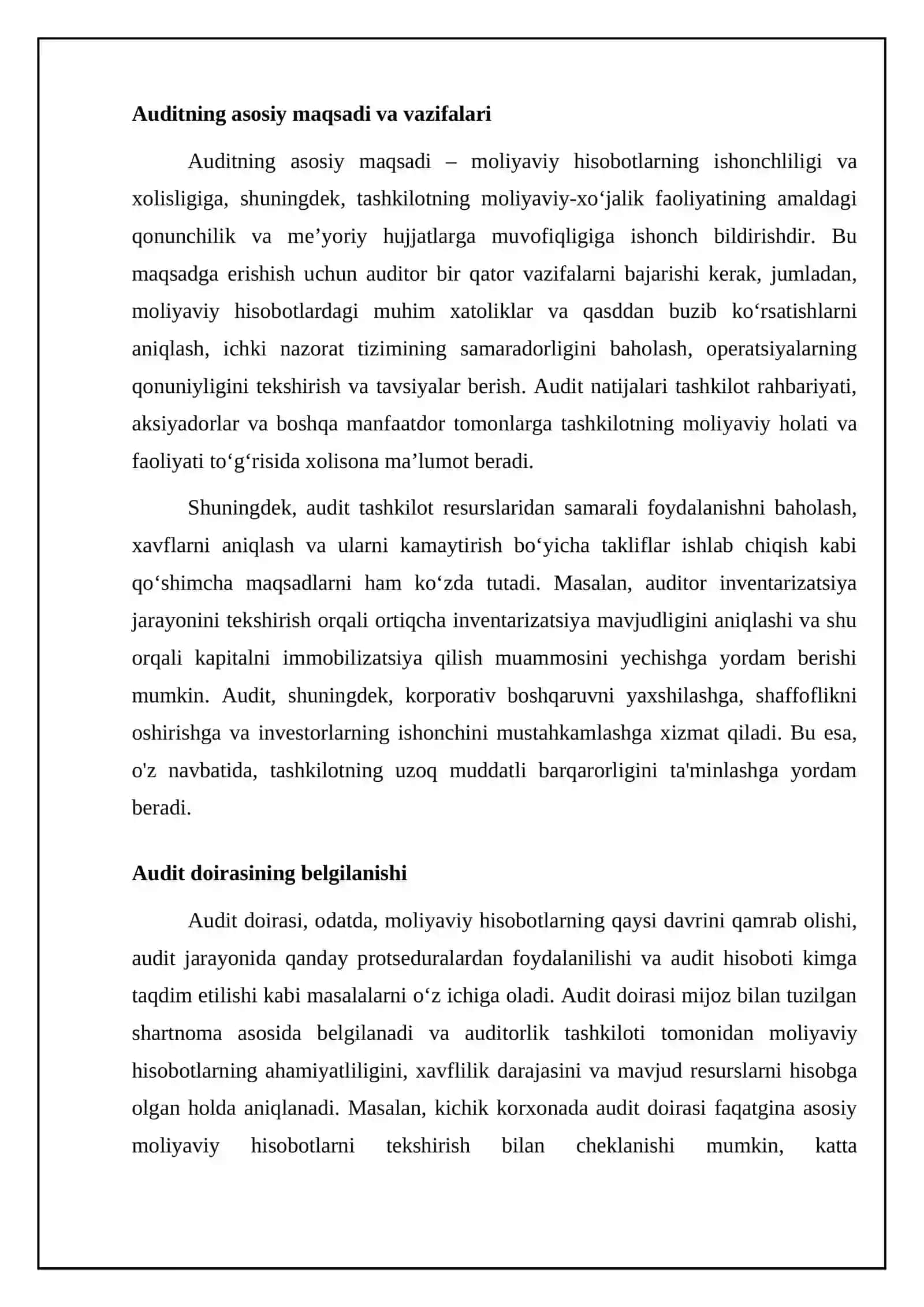 Pul mablagʻlari auditi 4