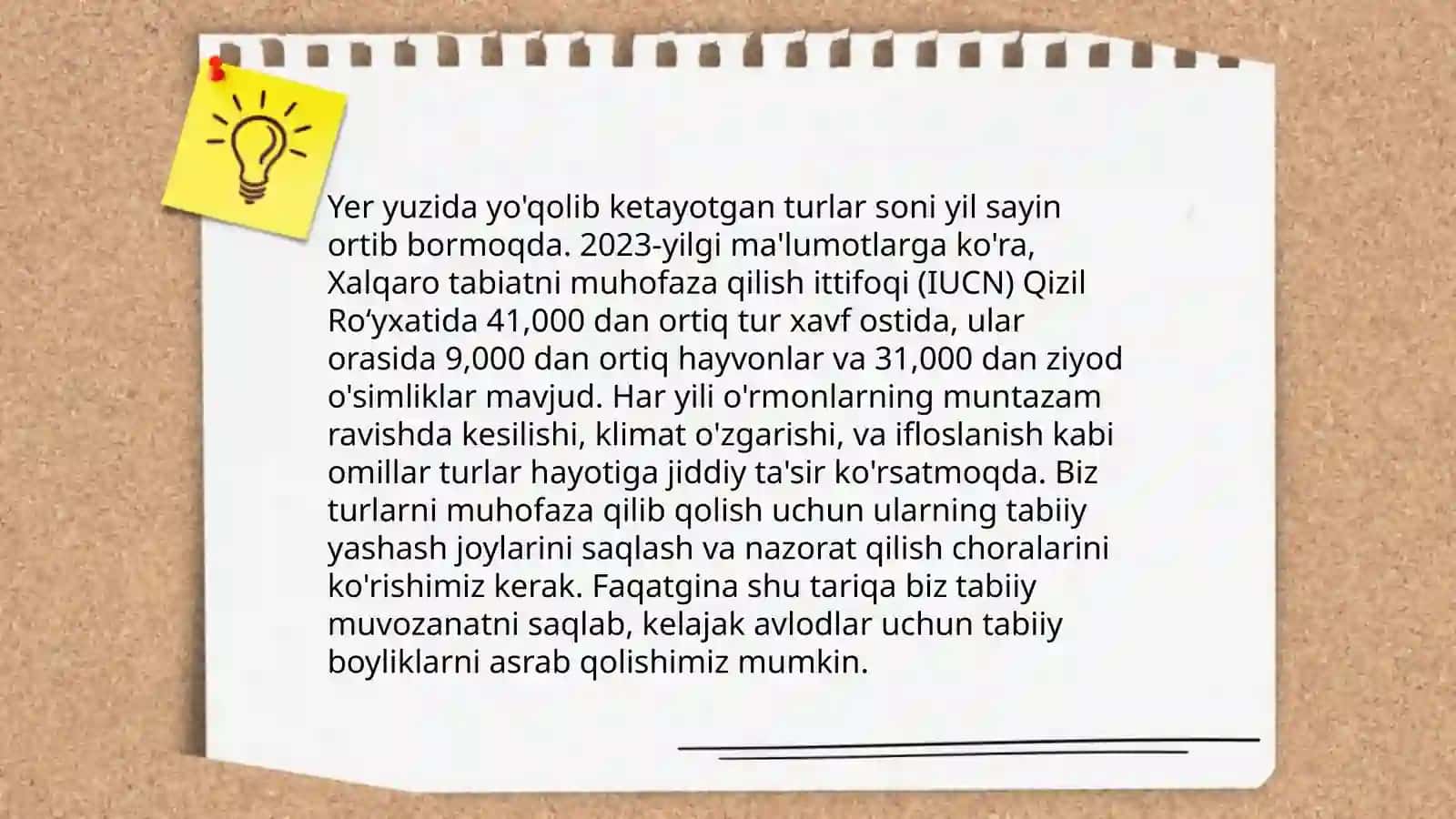 Global ekologik muammolar 4