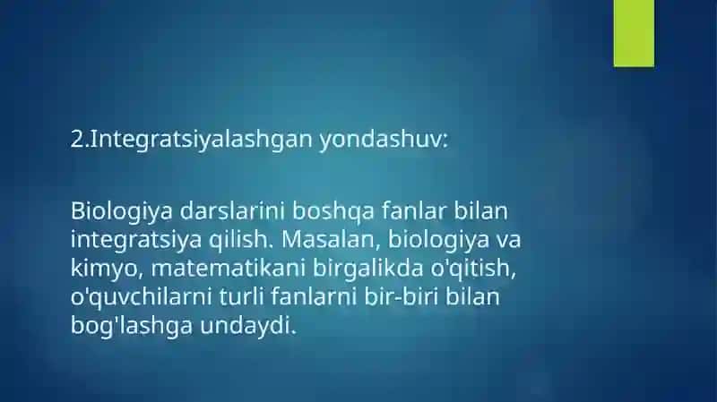 BIOLOGIYA O’QITISH METODIKASI 4